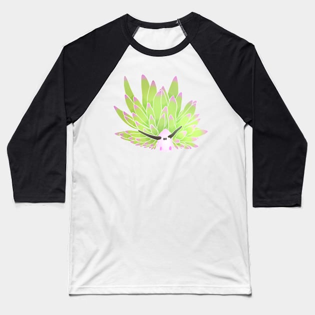 Nudibranch Baseball T-Shirt by Poulpimousse